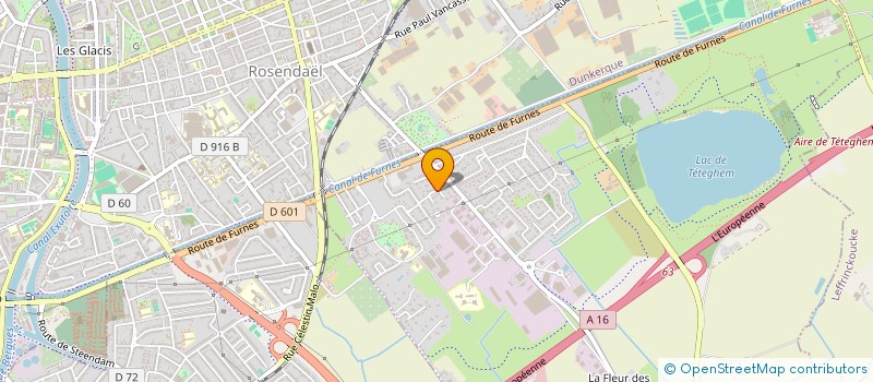 localisation de l'entreprise SOCIETE M & V CONSEILS  TETEGHEM-COUDEKERQUE-VILLAGE