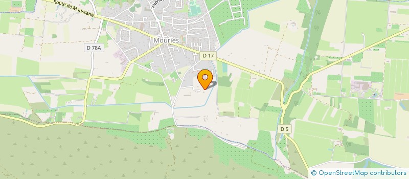 localisation de l'entreprise SOCIETE MACONNERIE CARRELAGE PEINTURE  MOURIES