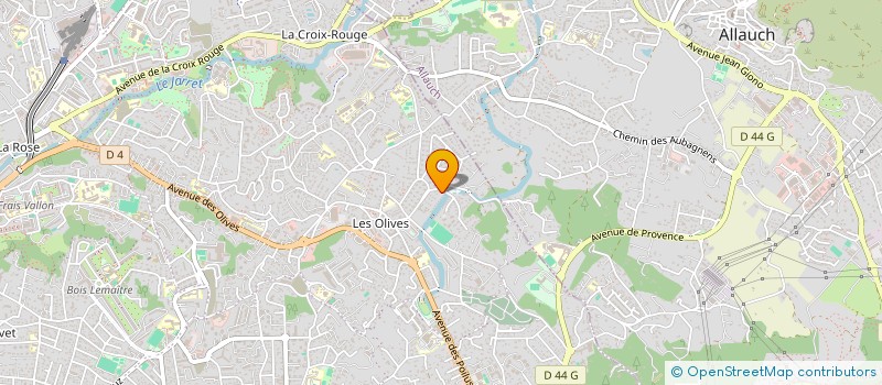 localisation de l'entreprise SOCIETE MACONNERIE PROVENCE  MARSEILLE