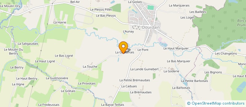 localisation de l'entreprise SOCIETE MACONNERIE RAVALEMENT  DOURDAIN