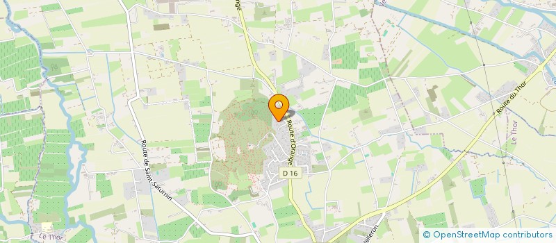 localisation de l'entreprise SOCIETE MACONNERIE TORSIELLO PERE & FILS  LE THOR