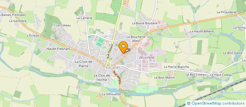 localisation de l'entreprise SOCIETE MACONNERIE VARADAISE à LOIREAUXENCE