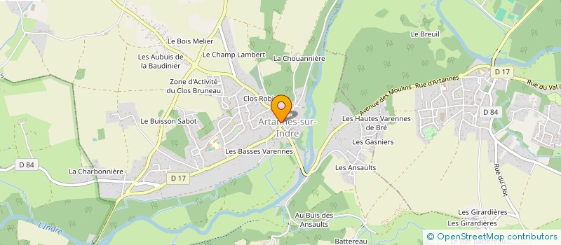 localisation de l'entreprise SOCIETE MACOSY  VILLEPERDUE