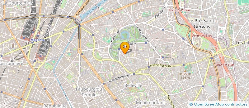 localisation de l'entreprise SOCIETE MADE REN à PARIS