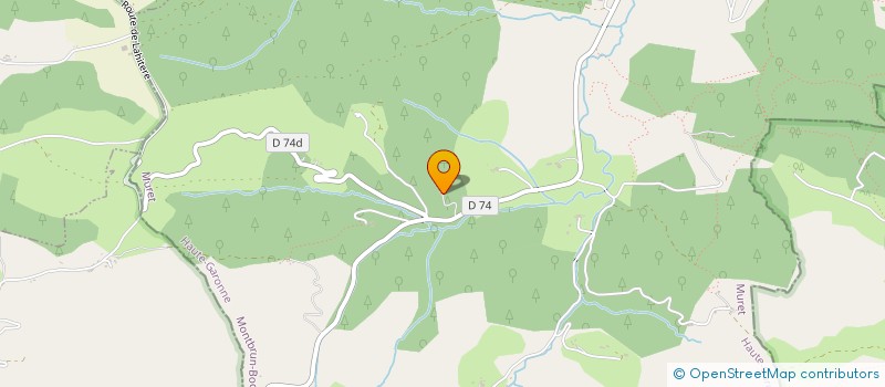 localisation de l'entreprise SOCIETE MAES ET FILS  MONTBRUN-BOCAGE