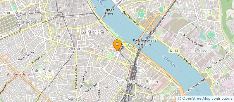 localisation de l'entreprise SOCIETE MAESEC à BORDEAUX