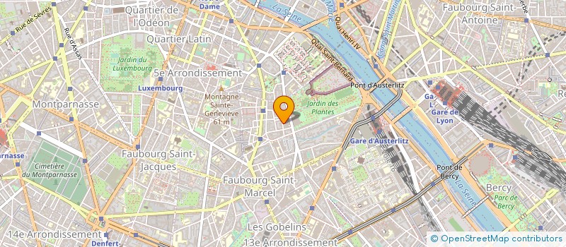 localisation de l'entreprise SOCIETE MAGHREBINE D'ALIMENTATION à PARIS
