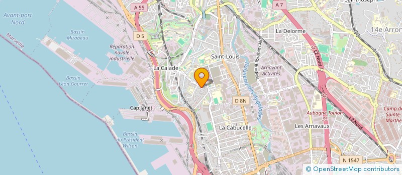 localisation de l'entreprise SOCIETE MAGNANI-RISPOT à MARSEILLE
