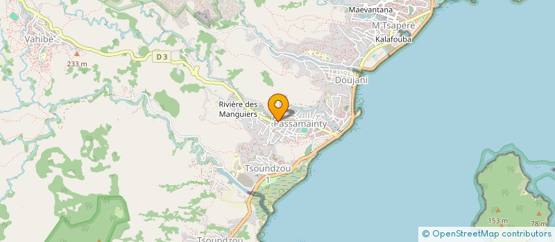 localisation de l'entreprise SOCIETE MAHORAISE DE PRODUCTION ET DE RADIODIFFUSION à MAMOUDZOU