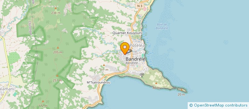 localisation de l'entreprise SOCIETE MAHORAISE DE TIR à BANDRELE