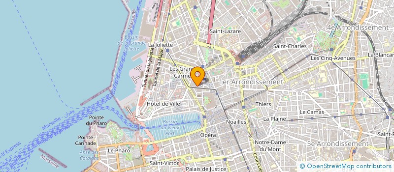 localisation de l'entreprise SOCIETE MAINTENANCE EUROPEENNE à MARSEILLE