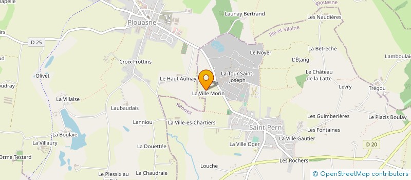 localisation de l'entreprise SOCIETE MAINTENANCE MARINE ET INDUSTRIELLE BRETAGNE à SAINT-PERN