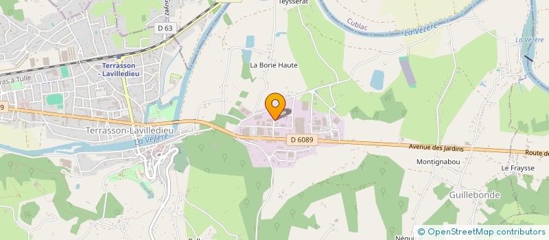 localisation de l'entreprise SOCIETE MAINTENANCE MECANIQUE à LA FEUILLADE
