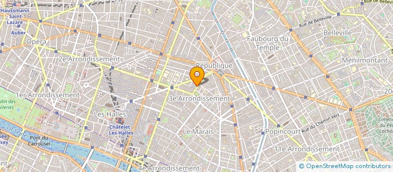 localisation de l'entreprise SOCIETE MAISONNEUVE CELINE  PARIS