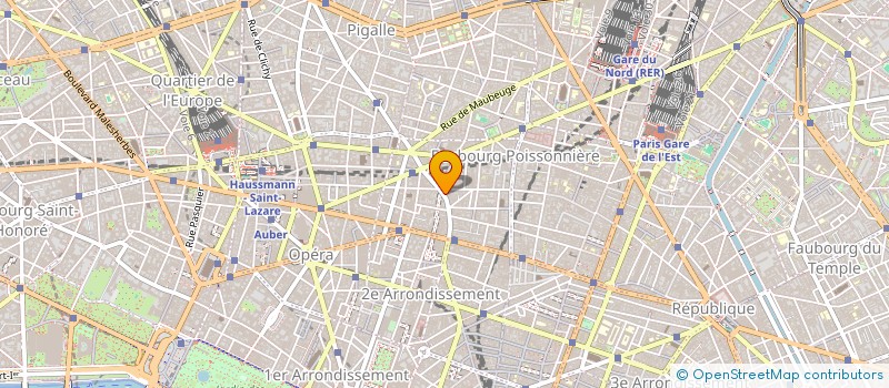 localisation de l'entreprise SOCIETE MALESHERBES  PARIS