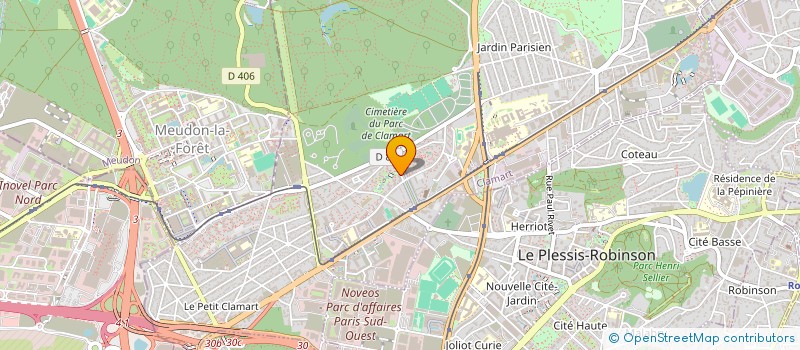 localisation de l'entreprise SOCIETE MALGAROLI C E R CLAMART PLAINE à CLAMART