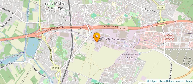 localisation de l'entreprise SOCIETE MALGUID à BRETIGNY-SUR-ORGE