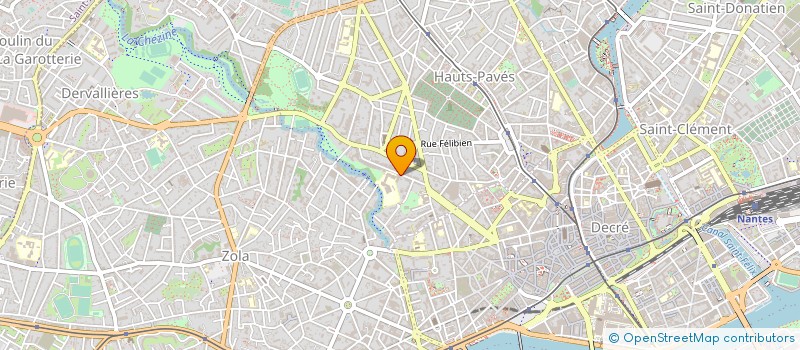 localisation de l'entreprise SOCIETE MALIVET SAFA à NANTES