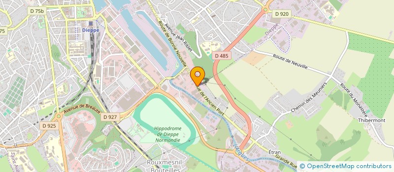 localisation de l'entreprise SOCIETE MAMBOURG PINEL  PETIT-CAUX