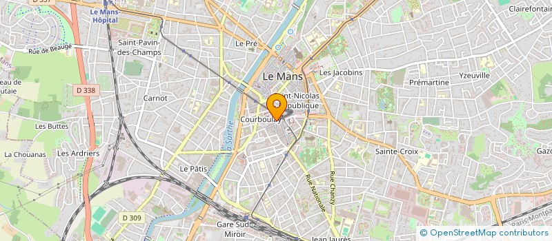 localisation de l'entreprise SOCIETE MANCELLE DE NEGOCE à LE MANS