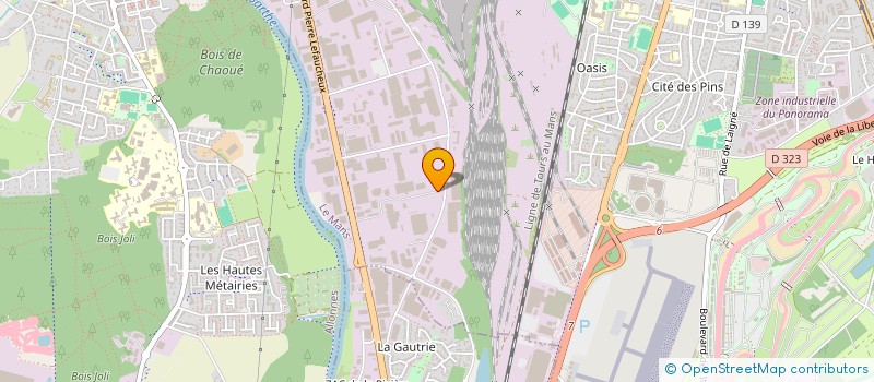 localisation de l'entreprise SOCIETE MANCELLE DES VIANDES à LE MANS