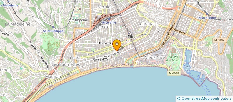 localisation de l'entreprise SOCIETE MANDAT ASSISTANCE FIDUCIAIRE à NICE