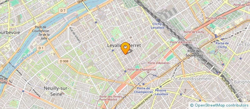 localisation de l'entreprise SOCIETE MANDRAKE à LEVALLOIS-PERRET