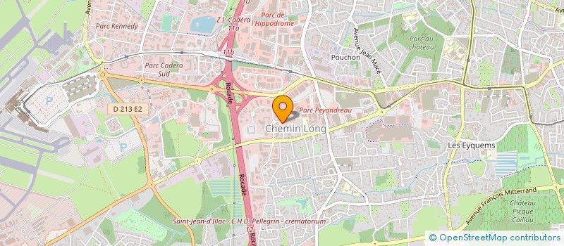 localisation de l'entreprise SOCIETE MARATIER  MERIGNAC