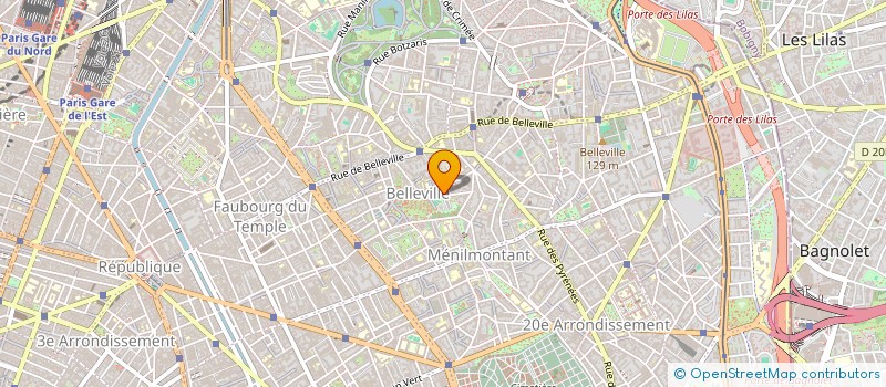 localisation de l'entreprise SOCIETE MARBI  PARIS