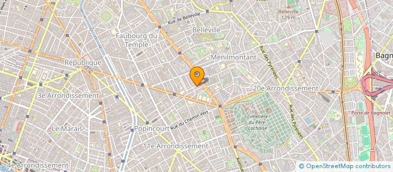 localisation de l'entreprise SOCIETE MARCEL LEPERE  PARIS