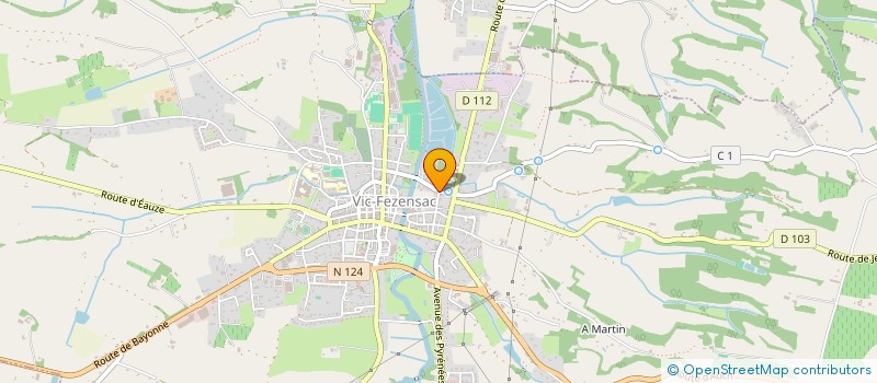 localisation de l'entreprise SOCIETE MARCEL TREPOUT ET FILS à VIC-FEZENSAC