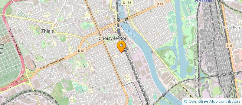 localisation de l'entreprise SOCIETE MARCHAND DE BIENS à CHOISY-LE-ROI