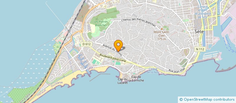 localisation de l'entreprise SOCIETE MARCHAND DE BIENS DE THAU à SETE