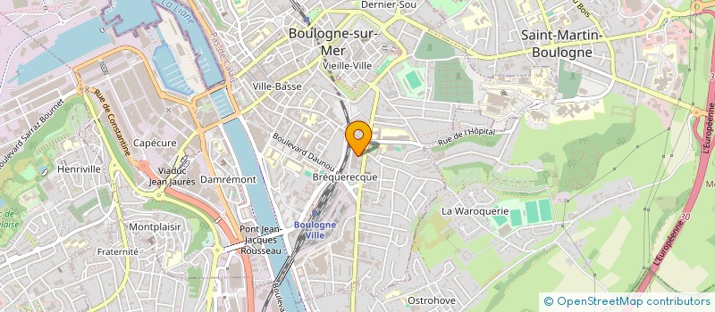 localisation de l'entreprise SOCIETE MARCKOISE DE VINS FINS à BOULOGNE-SUR-MER