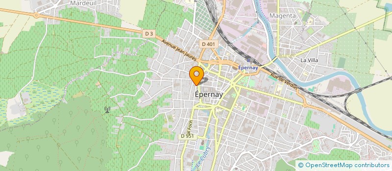 localisation de l'entreprise SOCIETE MARDEUIL à EPERNAY