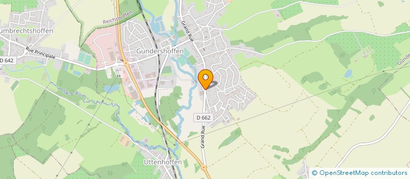 localisation de l'entreprise SOCIETE MARI  GUNDERSHOFFEN