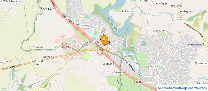 localisation de l'entreprise SOCIETE MARINARZAL à ARZAL