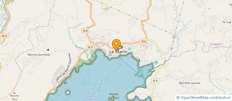 localisation de l'entreprise SOCIETE MARINOISE DE COMMERCE TOURISTIQU à LE MARIN