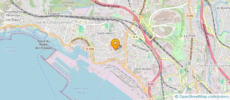 localisation de l'entreprise SOCIETE MARITIME INTERNATIONALE à MARSEILLE