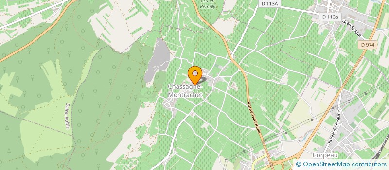 localisation de l'entreprise SOCIETE MARLOT  CHASSAGNE-MONTRACHET