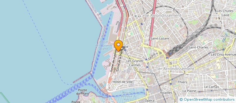 localisation de l'entreprise SOCIETE MARS PIECES AUTOS à MARSEILLE
