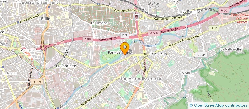 localisation de l'entreprise SOCIETE MARSEILLAISE D ELECTRICITE ET DE CLIMATISATION à MARSEILLE
