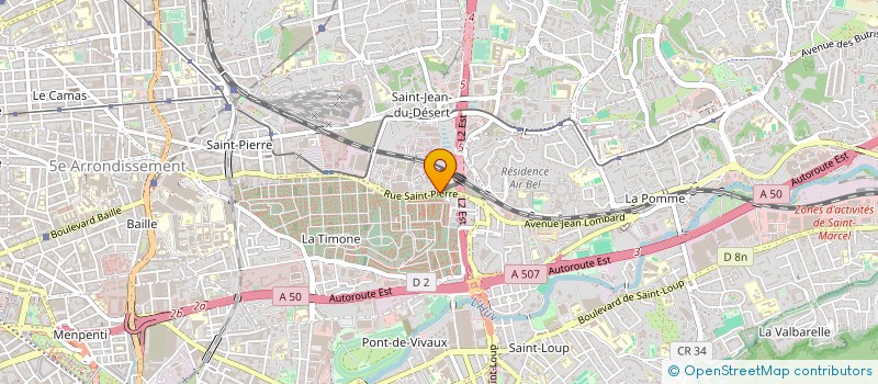 localisation de l'entreprise SOCIETE MARSEILLAISE DE DEPANNAGE ET REMORQUAGE - SMDR à MARSEILLE