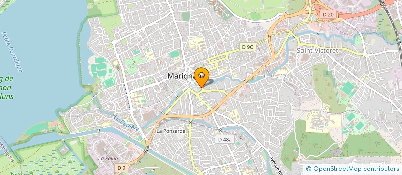 localisation de l'entreprise SOCIETE MARSEILLAISE DE DISTRIBUTION ALIMENTAIRE  MARIGNANE