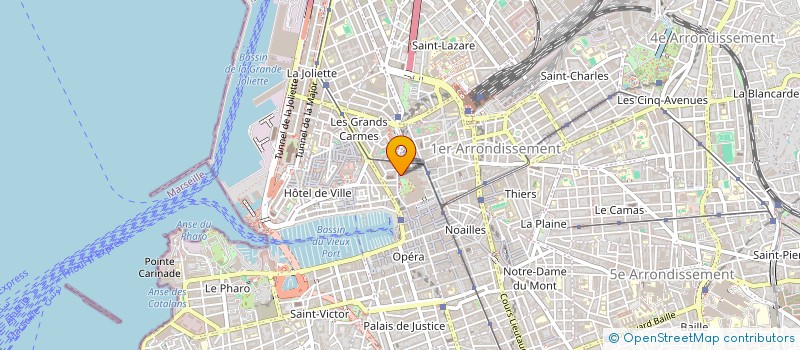 localisation de l'entreprise SOCIETE MARSEILLAISE DE NETTOYAGE à MARSEILLE