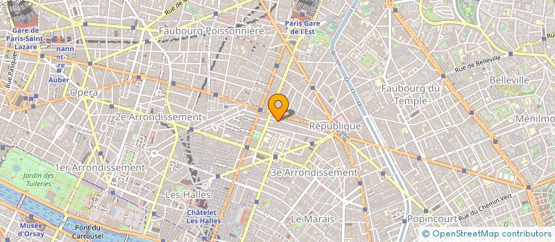 localisation de l'entreprise SOCIETE MARTINE à PARIS