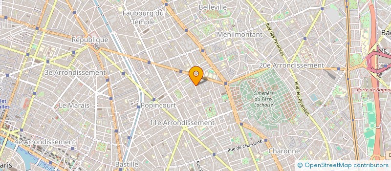 localisation de l'entreprise SOCIETE MARTINET  PARIS