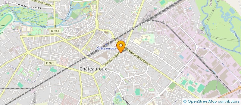 localisation de l'entreprise SOCIETE MARTINEZ CHRISTIAN à CHATEAUROUX