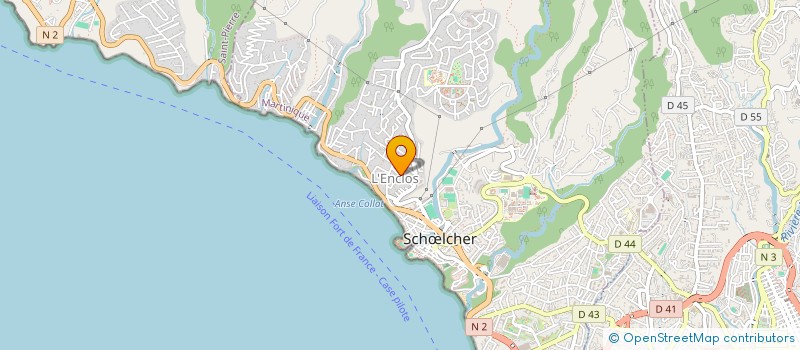 localisation de l'entreprise SOCIETE MARTINIQUAISE DU BATIMENT à SCHŒLCHER