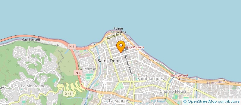 localisation de l'entreprise SOCIETE MASCAREIGNES-LOISIRS à SAINT-DENIS